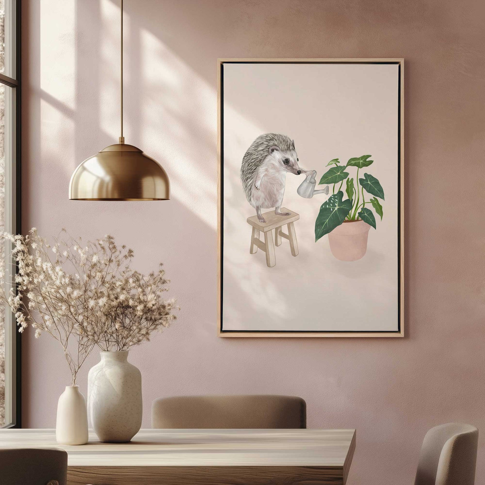 [LIFESTYLE],[SPECIAL],  Picture of art in a roo