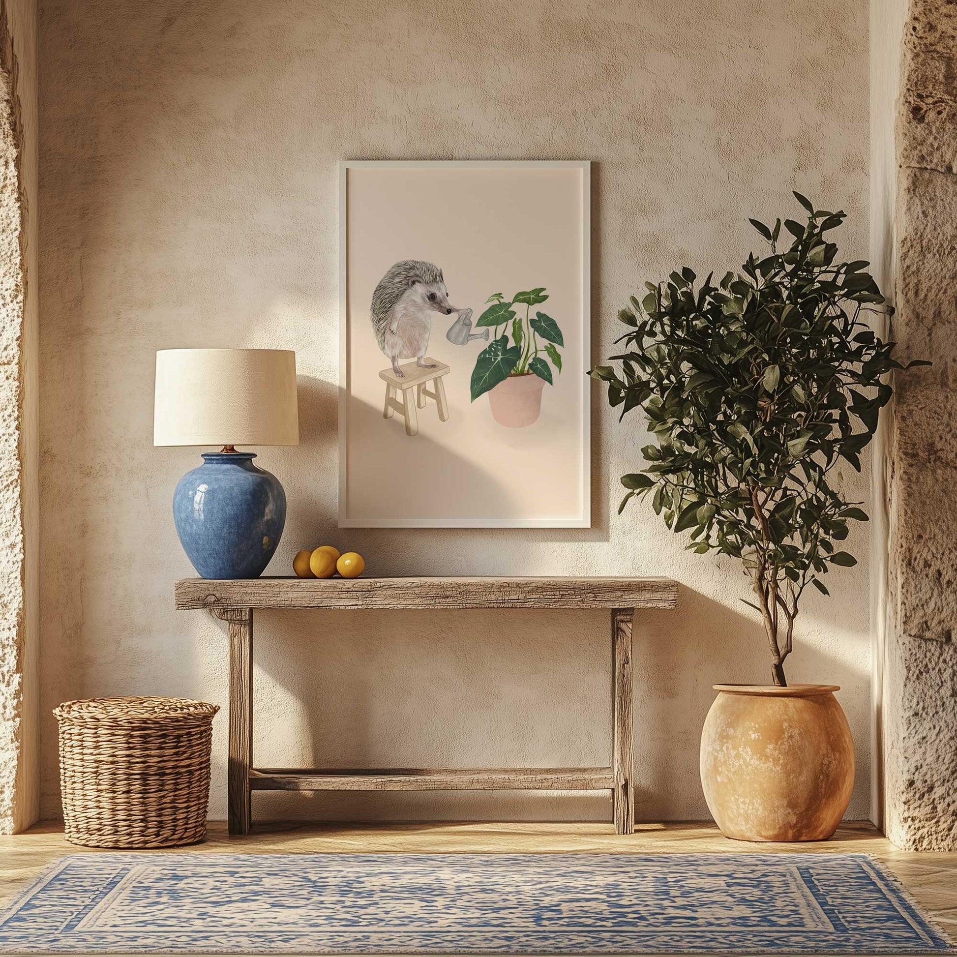 [SPECIAL],[LIFESTYLE], Picture of art hanging in a room