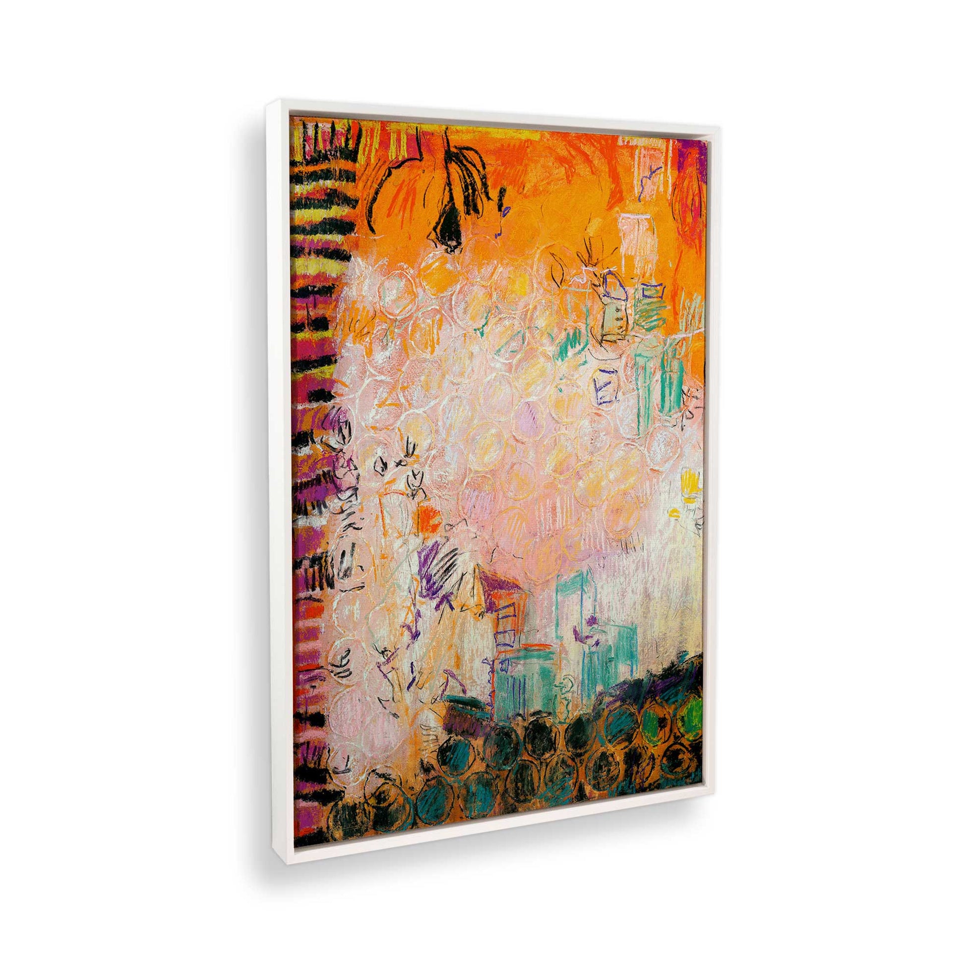 [Color:Opaque White], Picture of the corner of the art