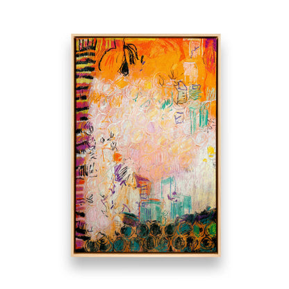 [Color:American Maple], Picture of art in a American Maple frame