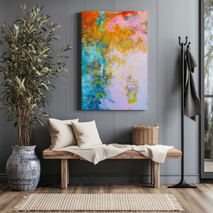 Picture of art in a room