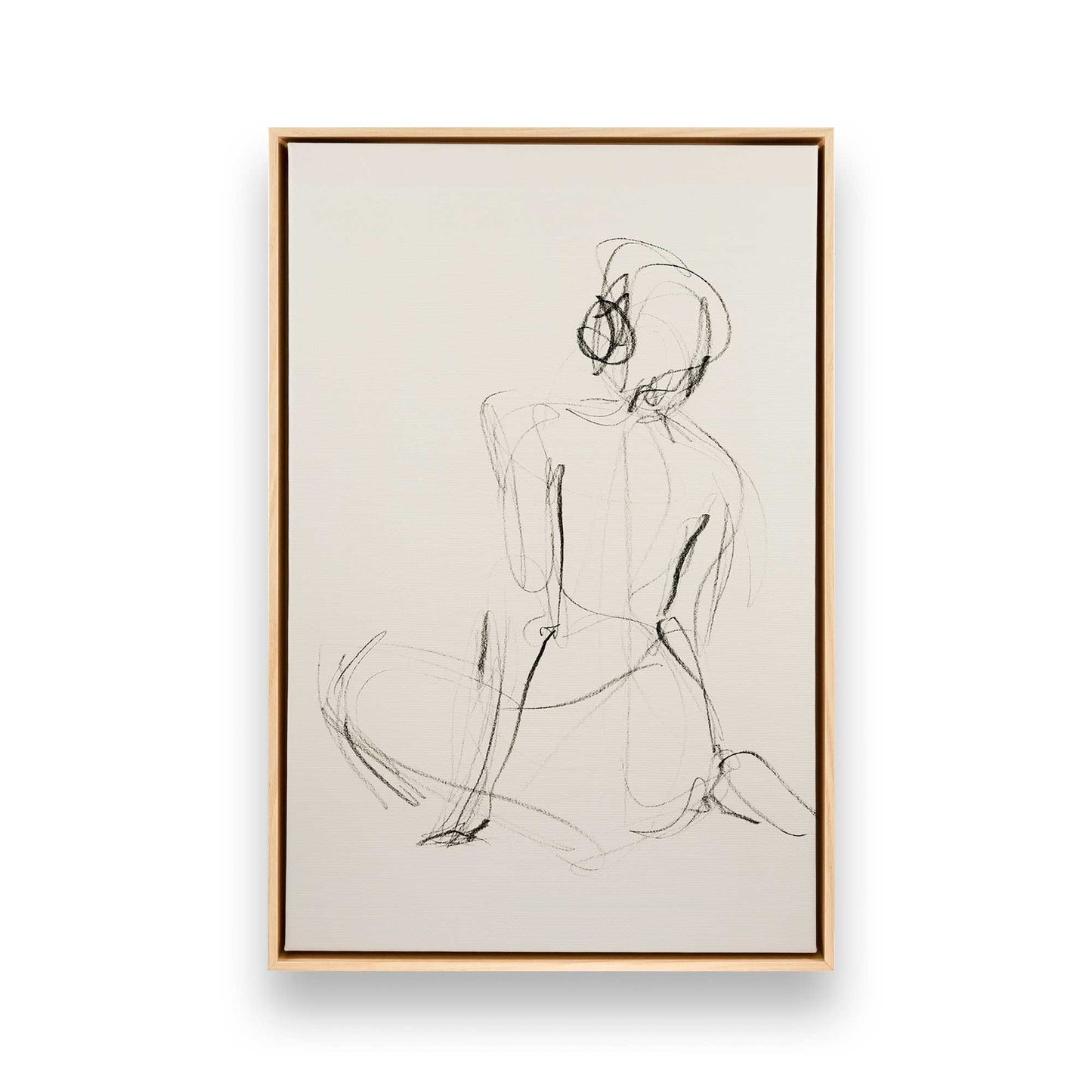 [Color:American Maple], Picture of art in a American Maple frame