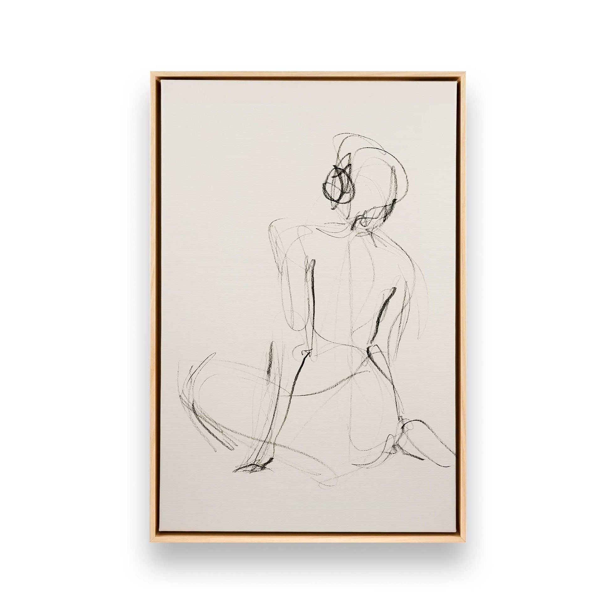 [Color:American Maple], Picture of art in a American Maple frame