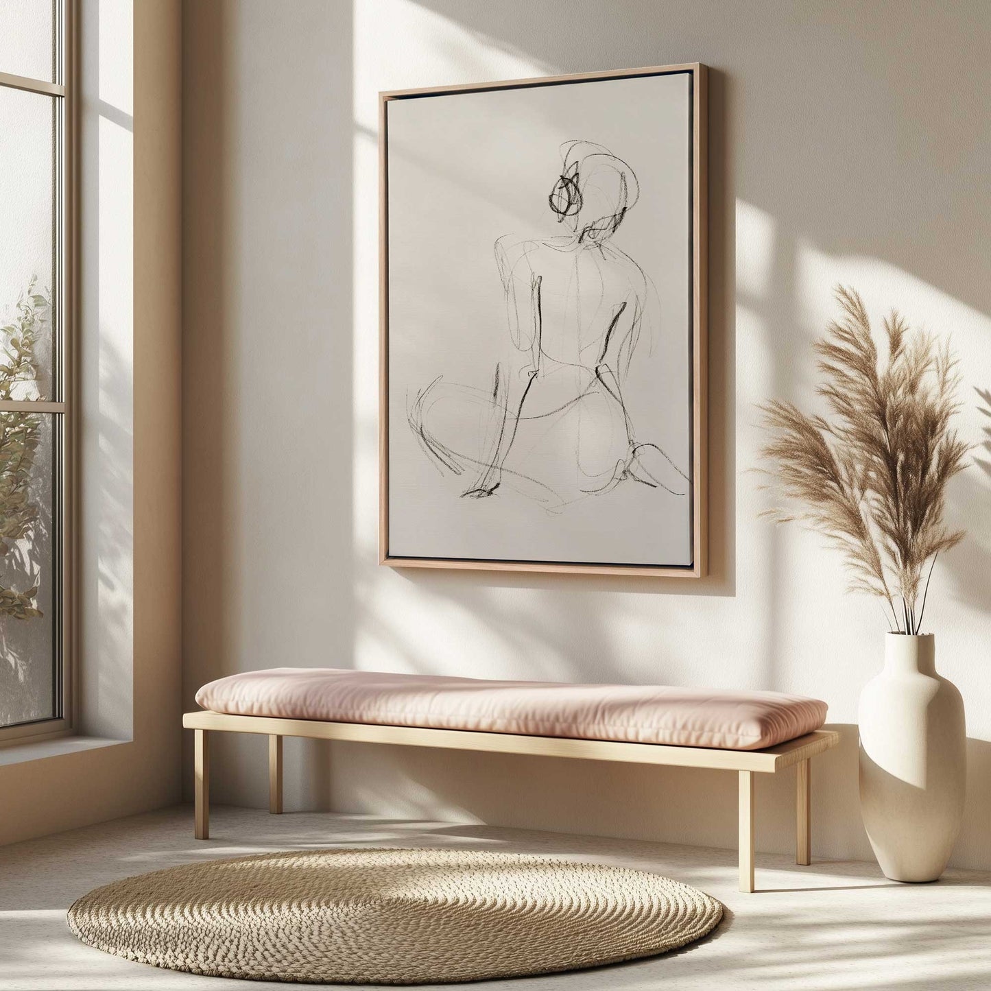 Picture of art in a room