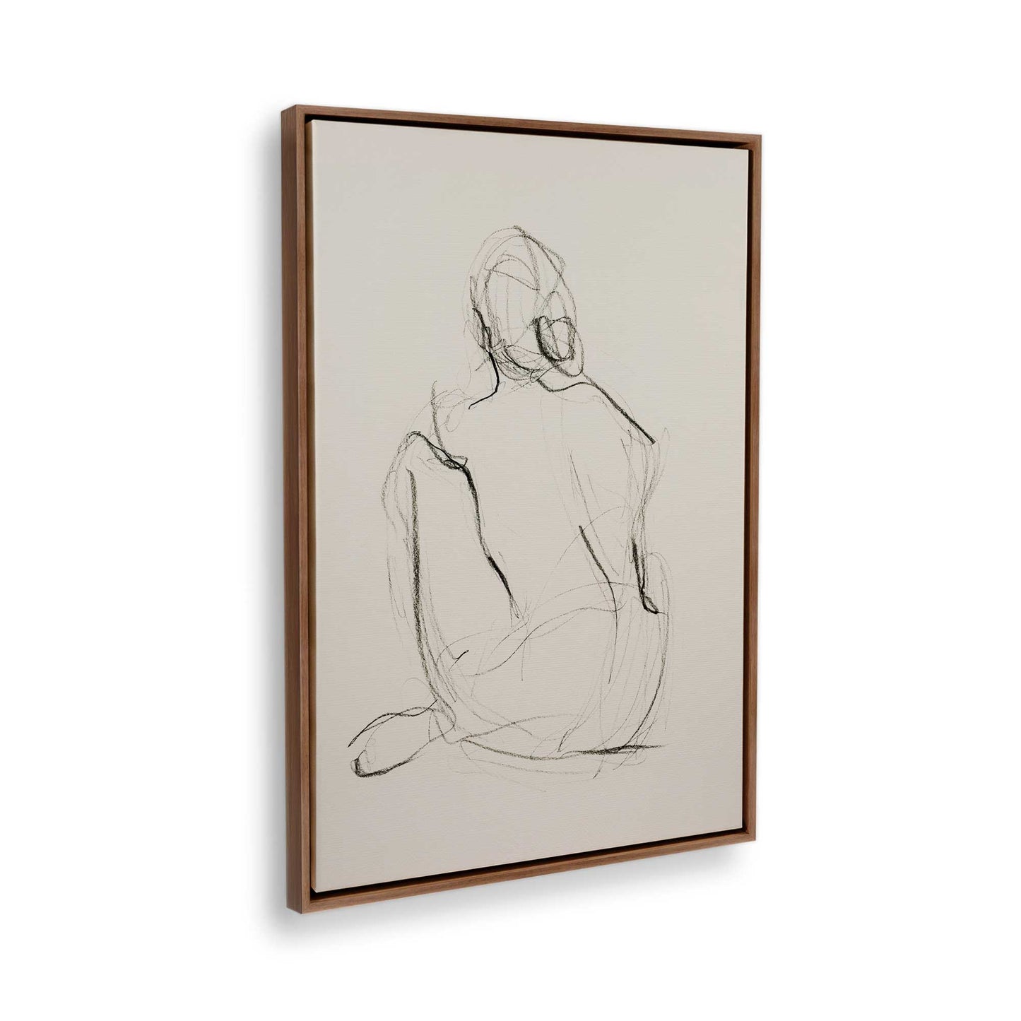 [Color:Walnut], Picture of the corner of the art