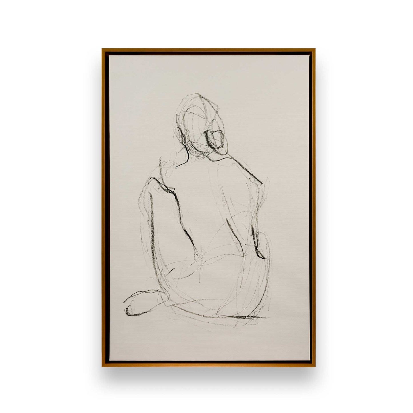 [Color:Polished Gold], Picture of art in a Polished Gold frame