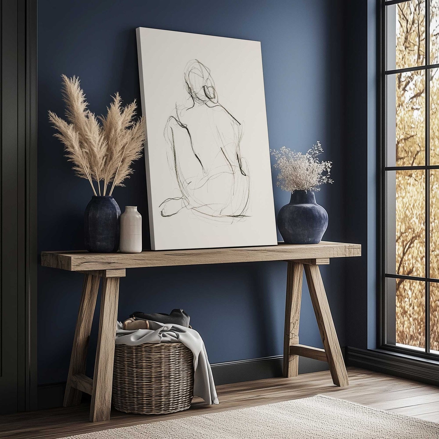 Picture of art in a room