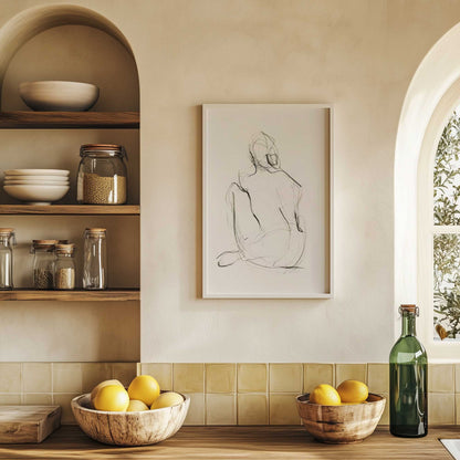 Picture of art in a room