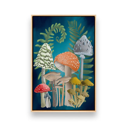 [Color:American Maple], Picture of art in a American Maple frame