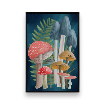 [Color:Satin Black], Picture of art in a Satin Black frame