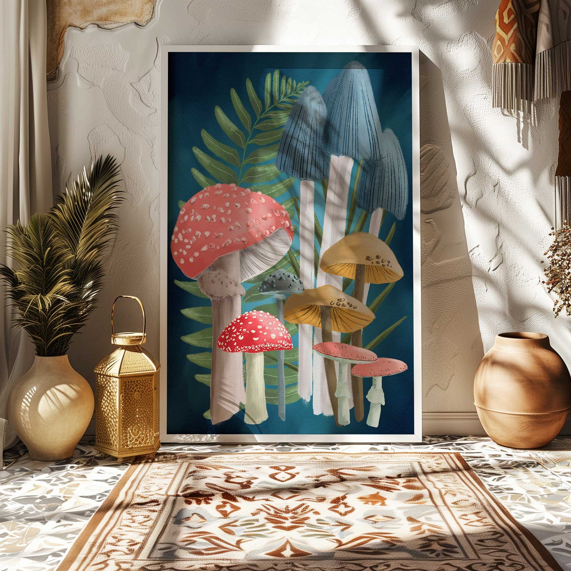[SPECIAL],[LIFESTYLE], Picture of art hanging in a room