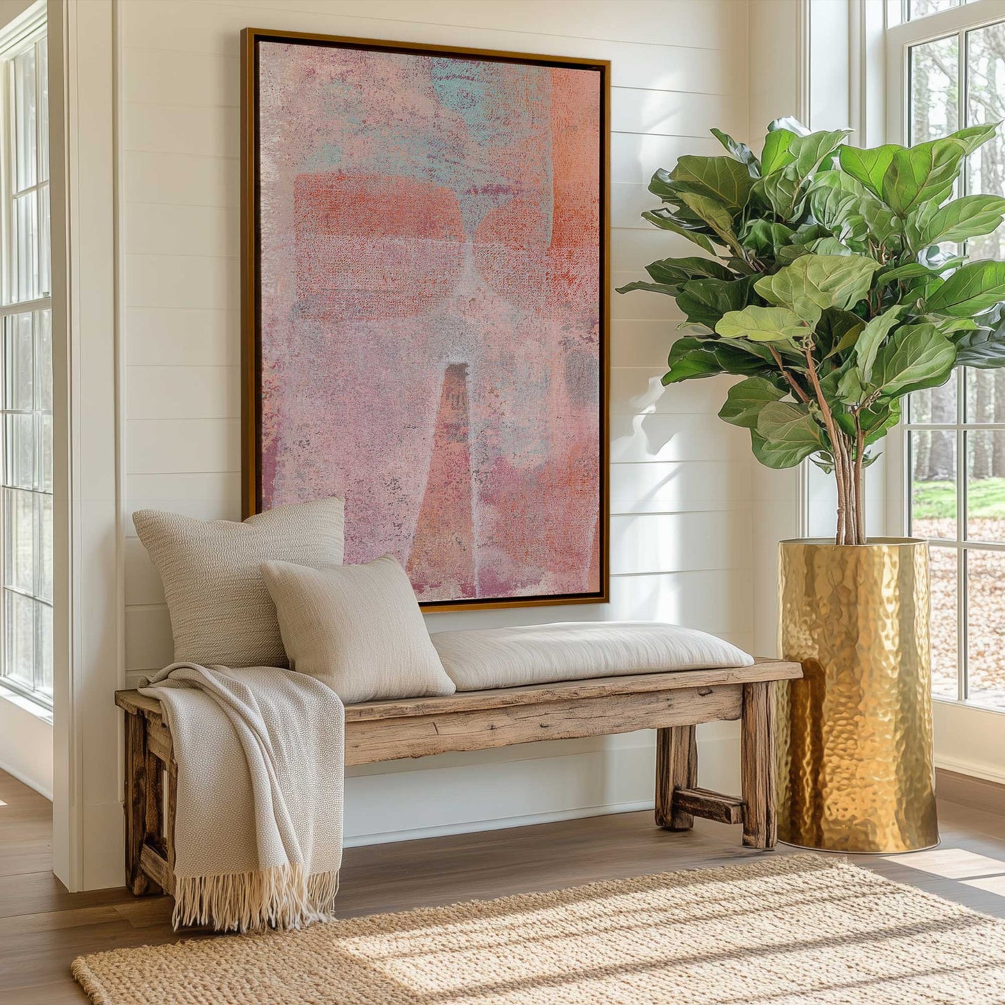 Picture of art in a room