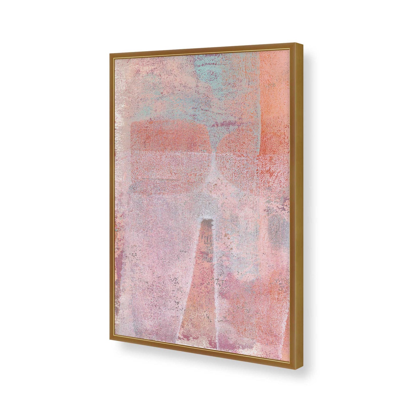 [Color:Polished Gold], Picture of art in a Polished Gold frame of the corner