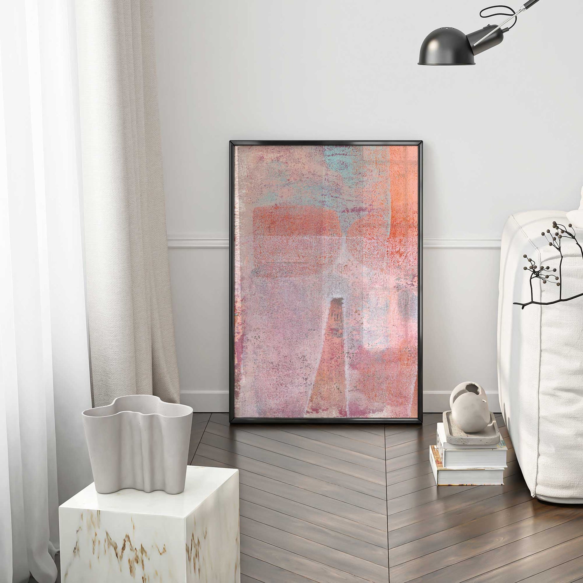 Picture of art in a room