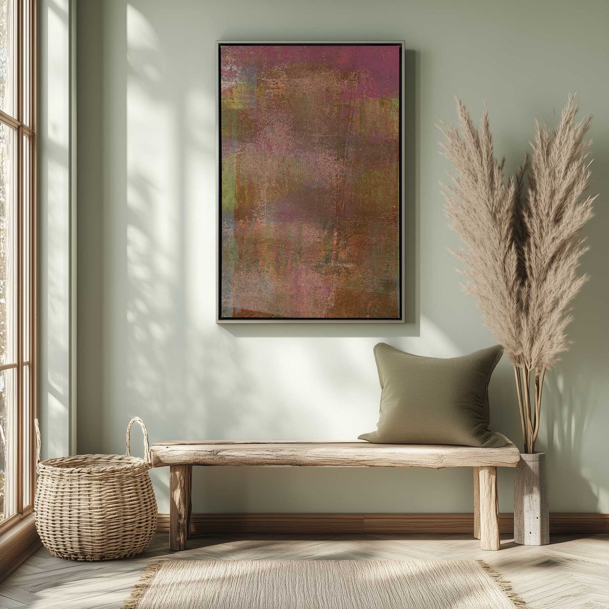 Picture of art in a room