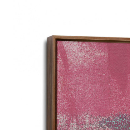 [Color:Walnut], Picture of art in a Walnut frame at an angle