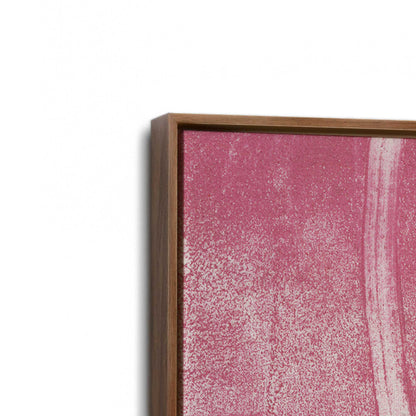 [Color:Walnut], Picture of art in a Walnut frame at an angle