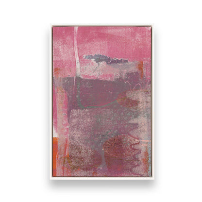 [Color:Opaque White], Picture of art in a White frame