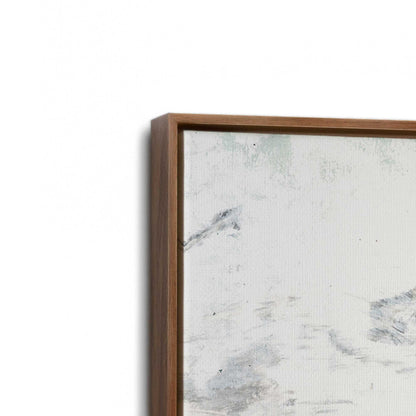 [Color:Walnut], Picture of art in a Walnut frame at an angle