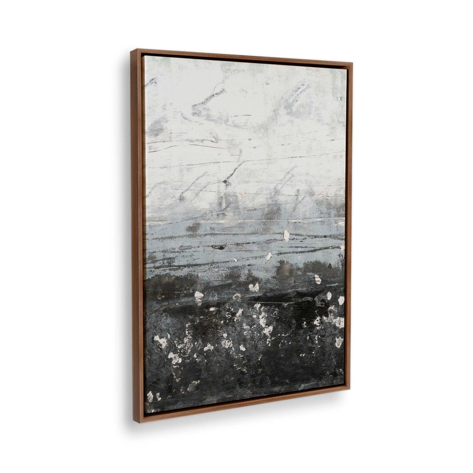 [Color:Walnut], Picture of the corner of the art