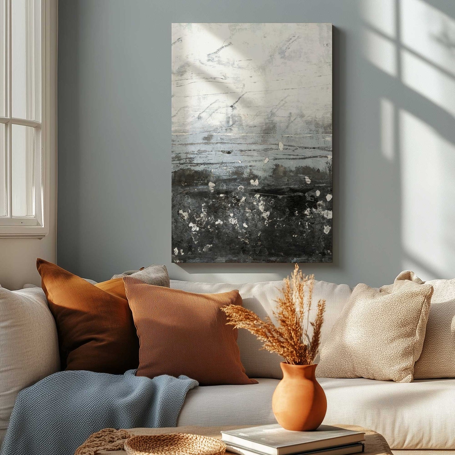 Picture of art in a room