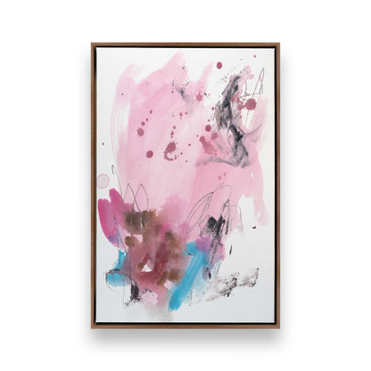 [Color:Walnut], Picture of art in a Walnut frame