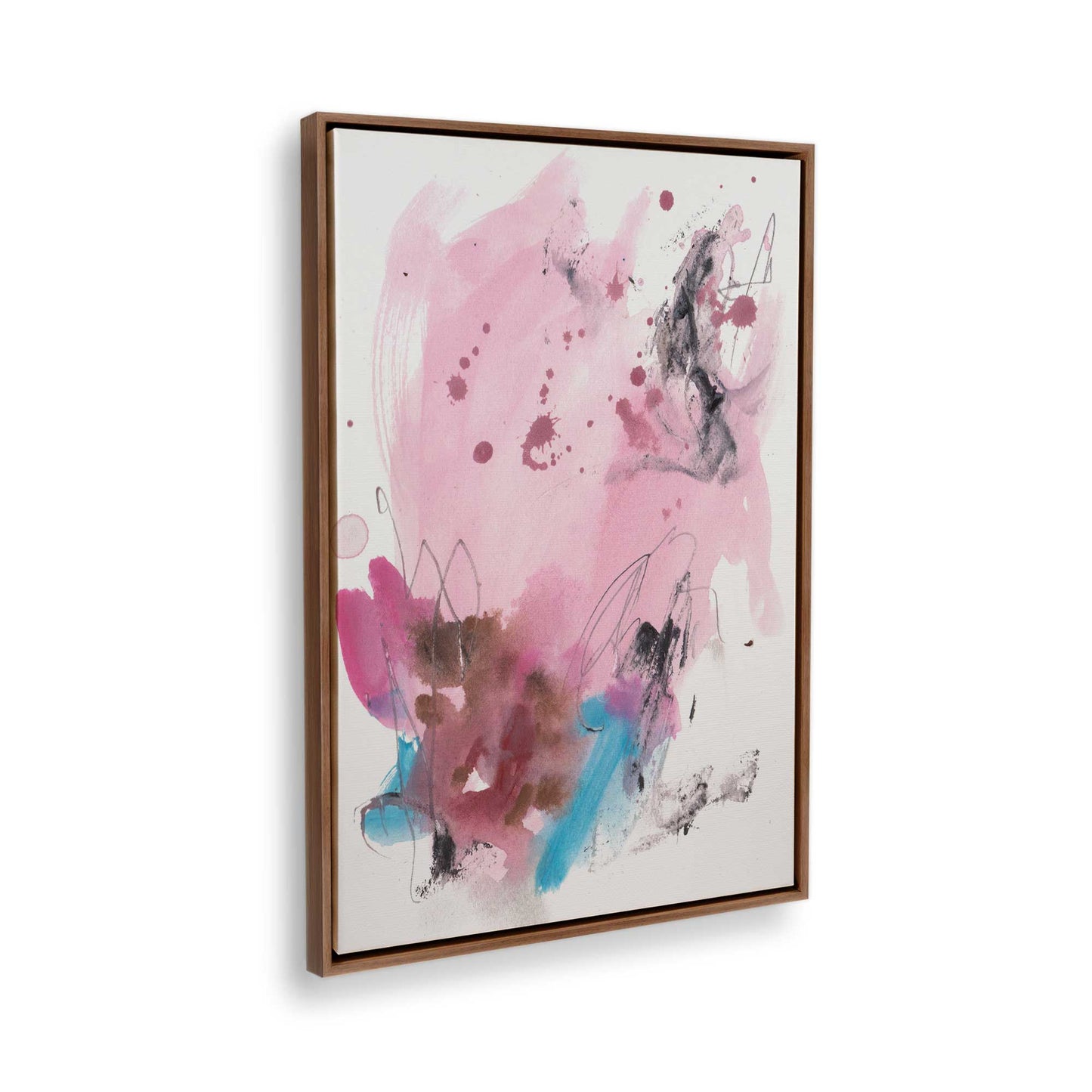 [Color:Walnut], Picture of the corner of the art