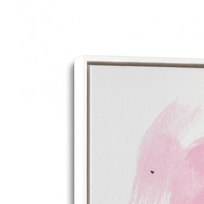 [Color:Opaque White], Picture of art in a White frame at an angle