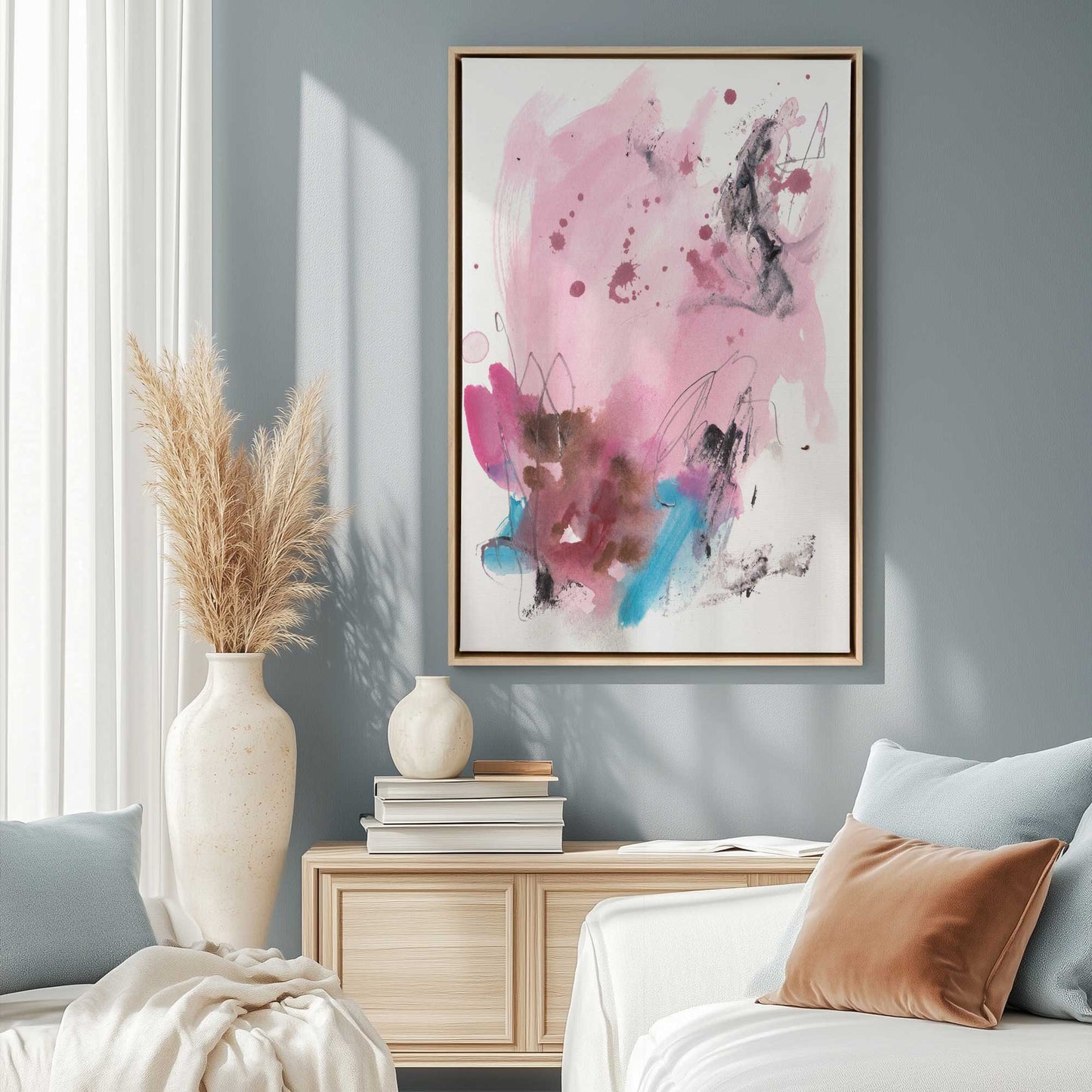 Picture of art in a room