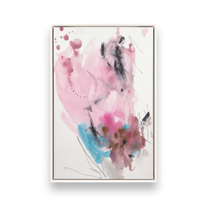 [Color:Opaque White], Picture of art in a White frame