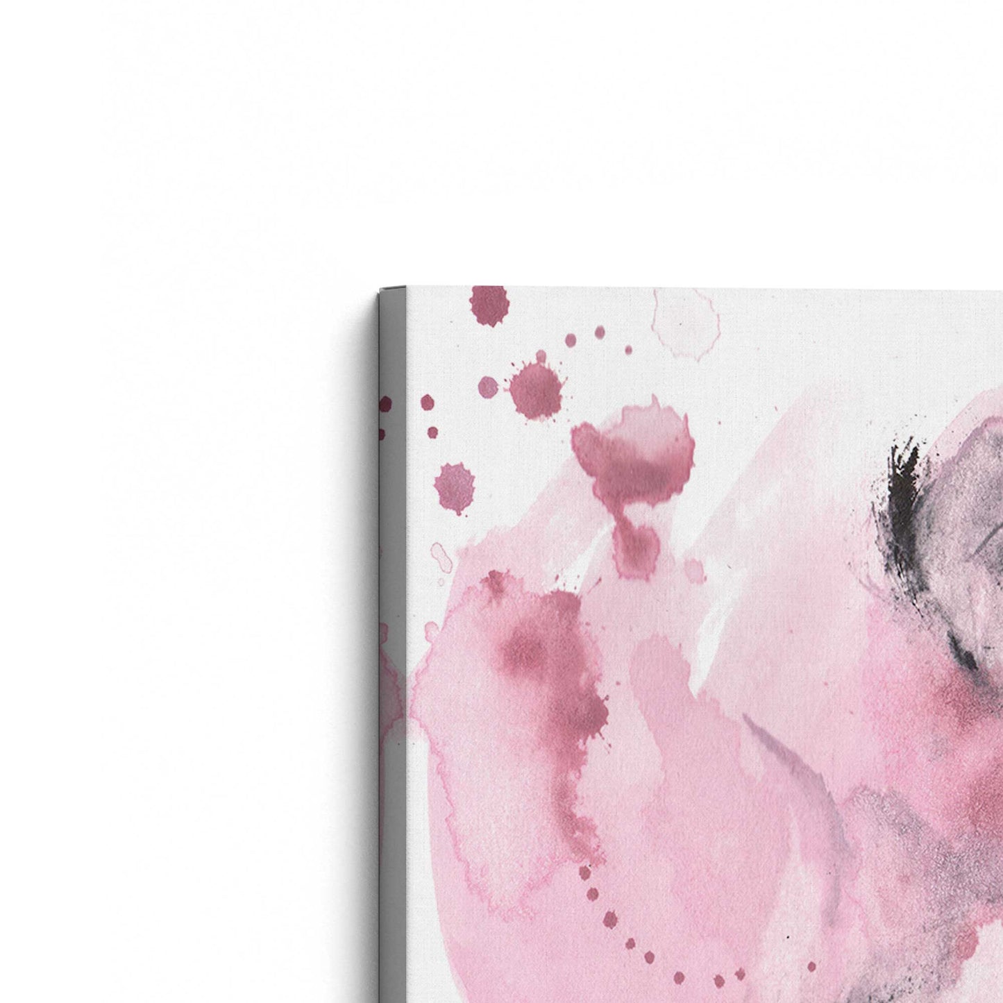 [Color:Stretched Canvas], Picture of the corner of the art