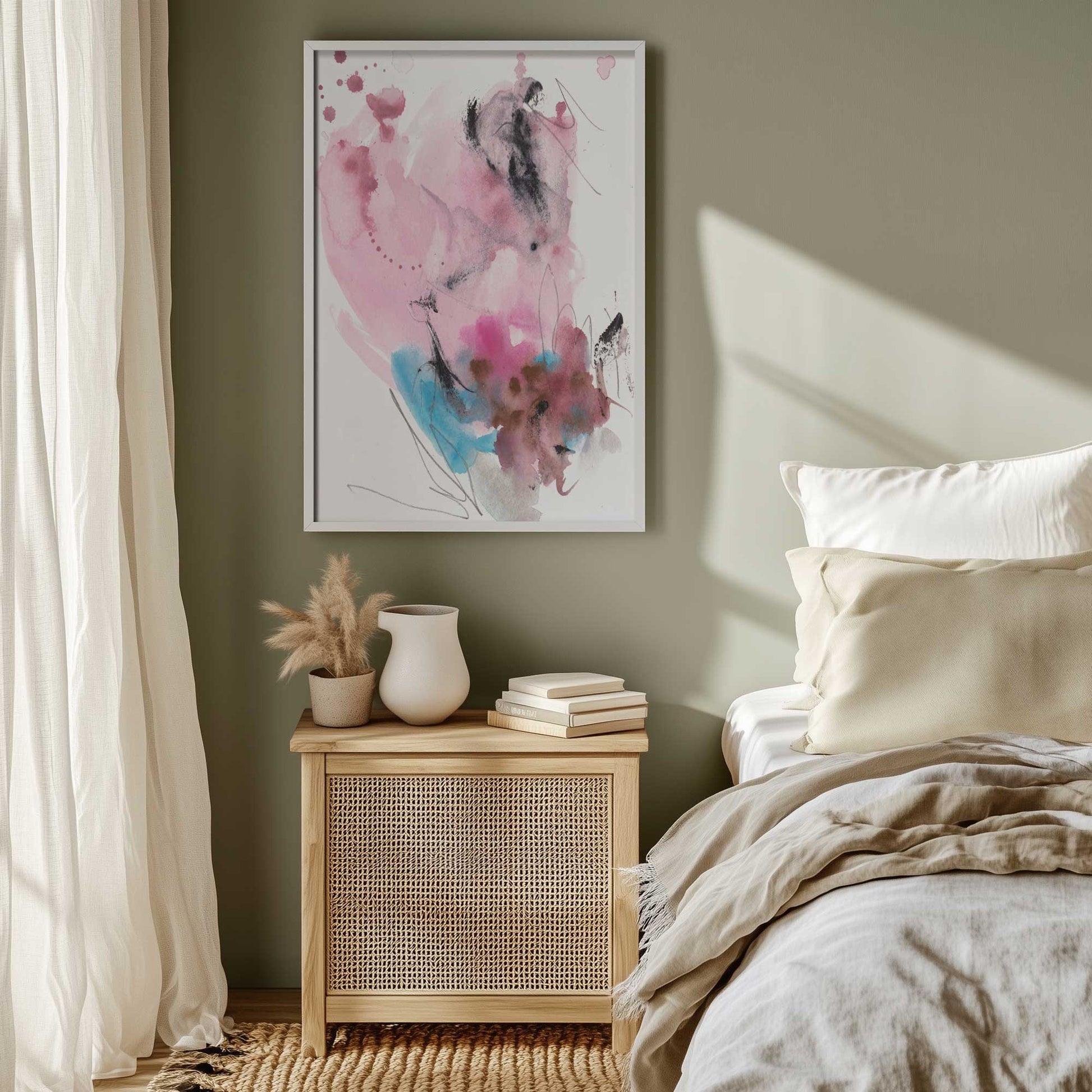[SPECIAL],[LIFESTYLE], Picture of art hanging in a room
