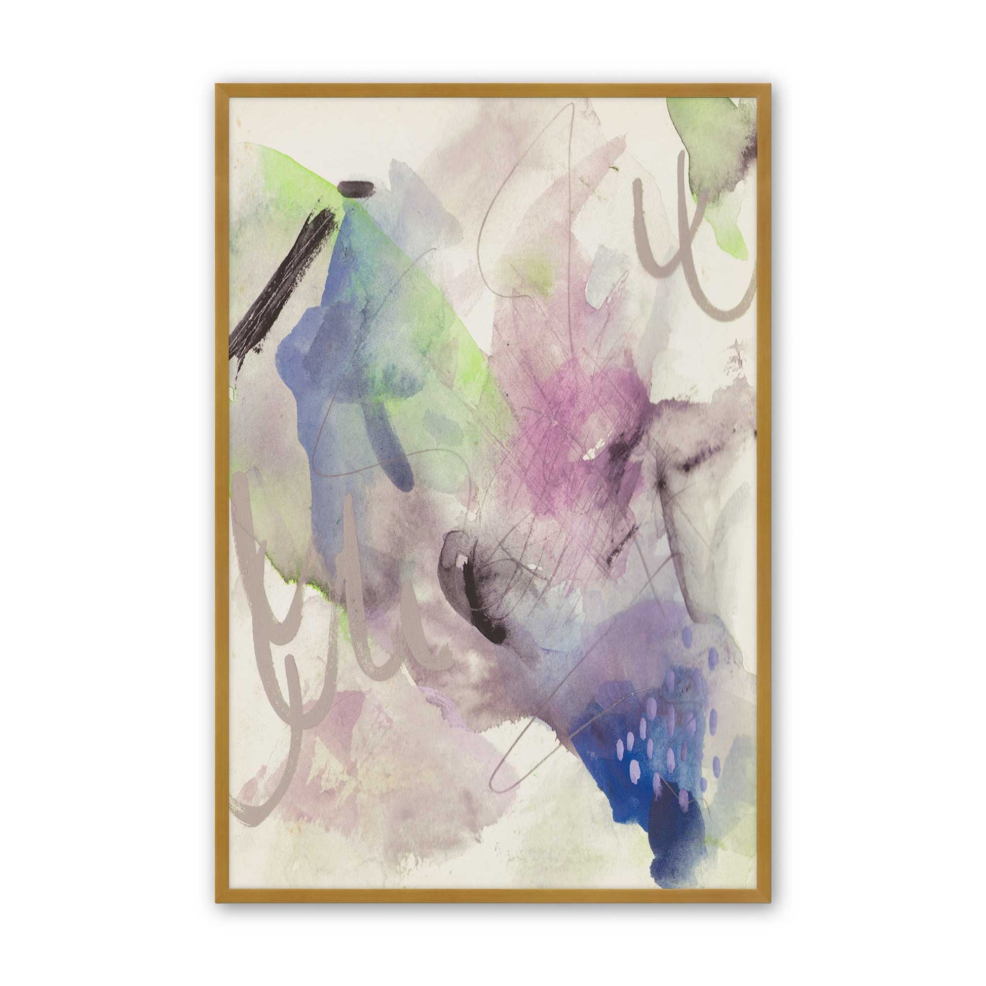 [Color:Polished Gold], Picture of art in a Polished Gold frame