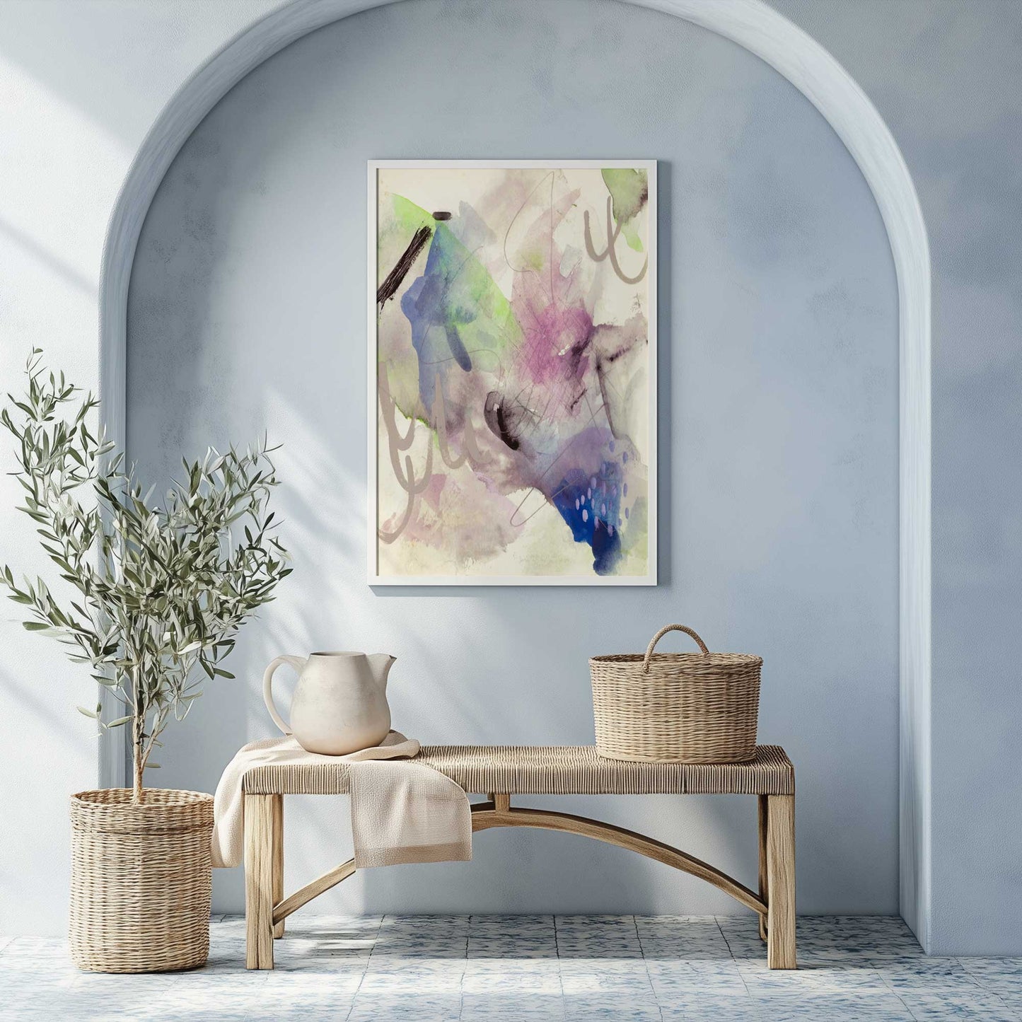 [SPECIAL],[LIFESTYLE], Picture of art hanging in a room