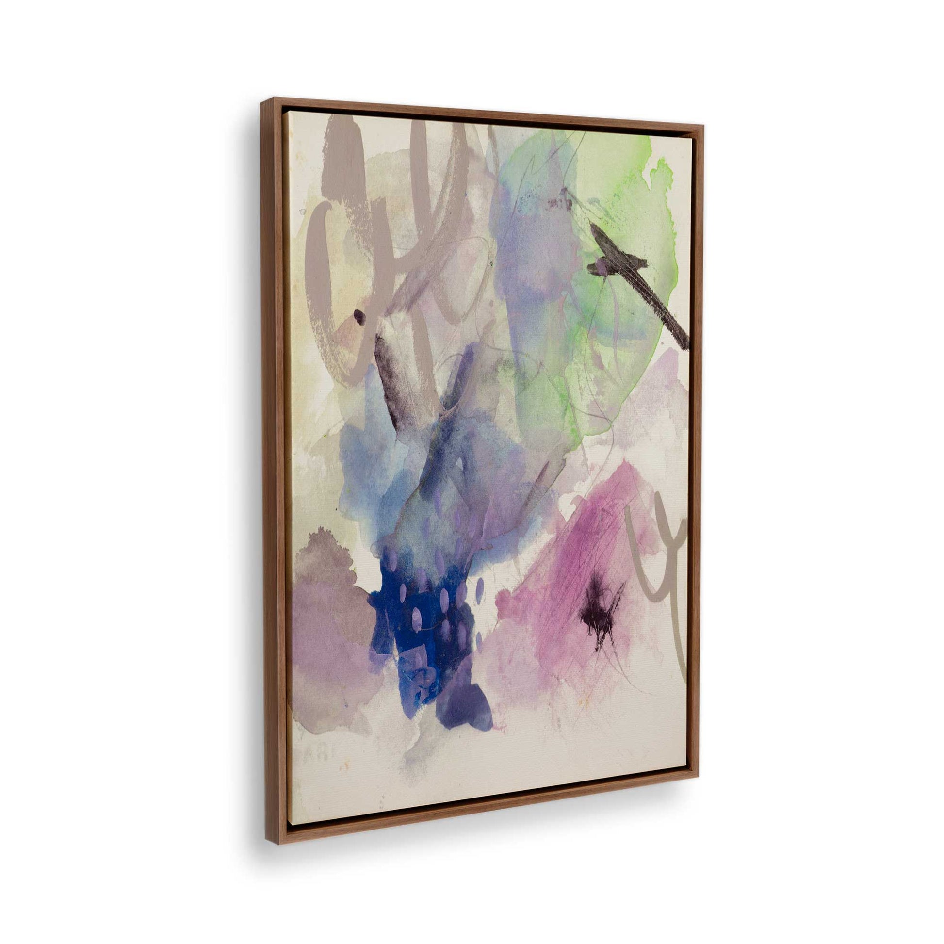 [Color:Walnut], Picture of the corner of the art