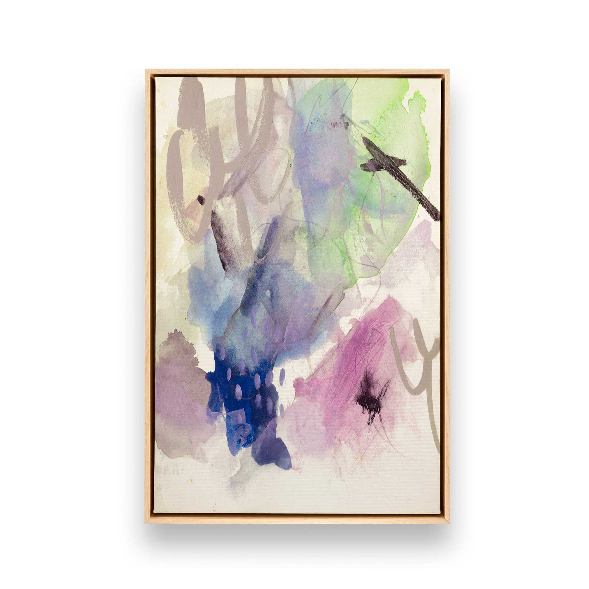 [Color:American Maple], Picture of art in a American Maple frame
