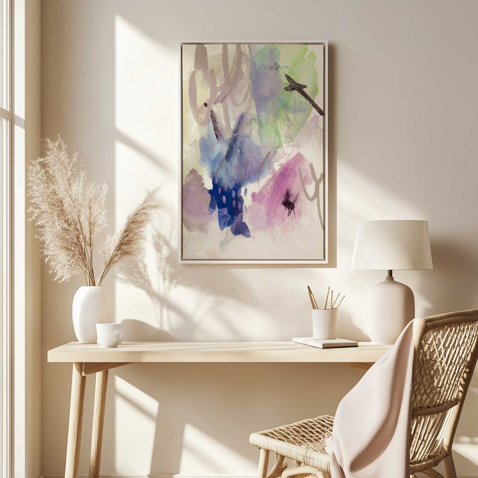 Picture of art in a room