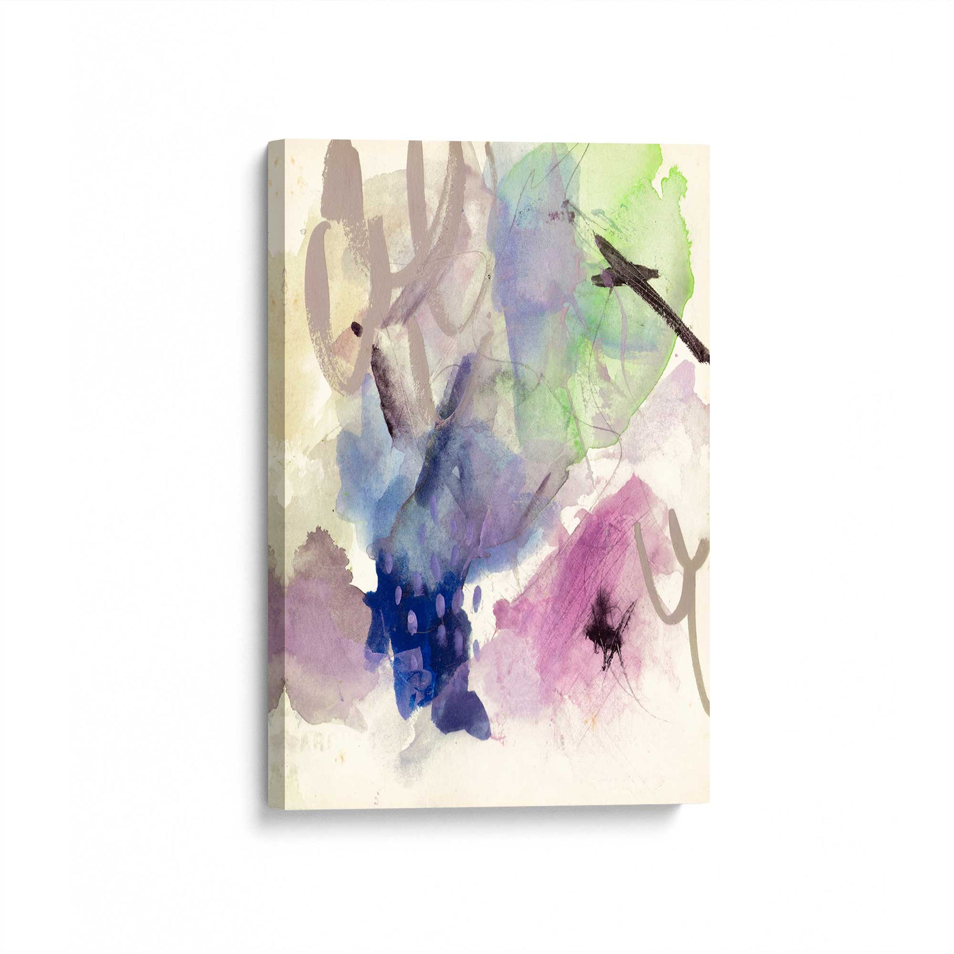 [Color:Stretched Canvas], Picture of art at an angle