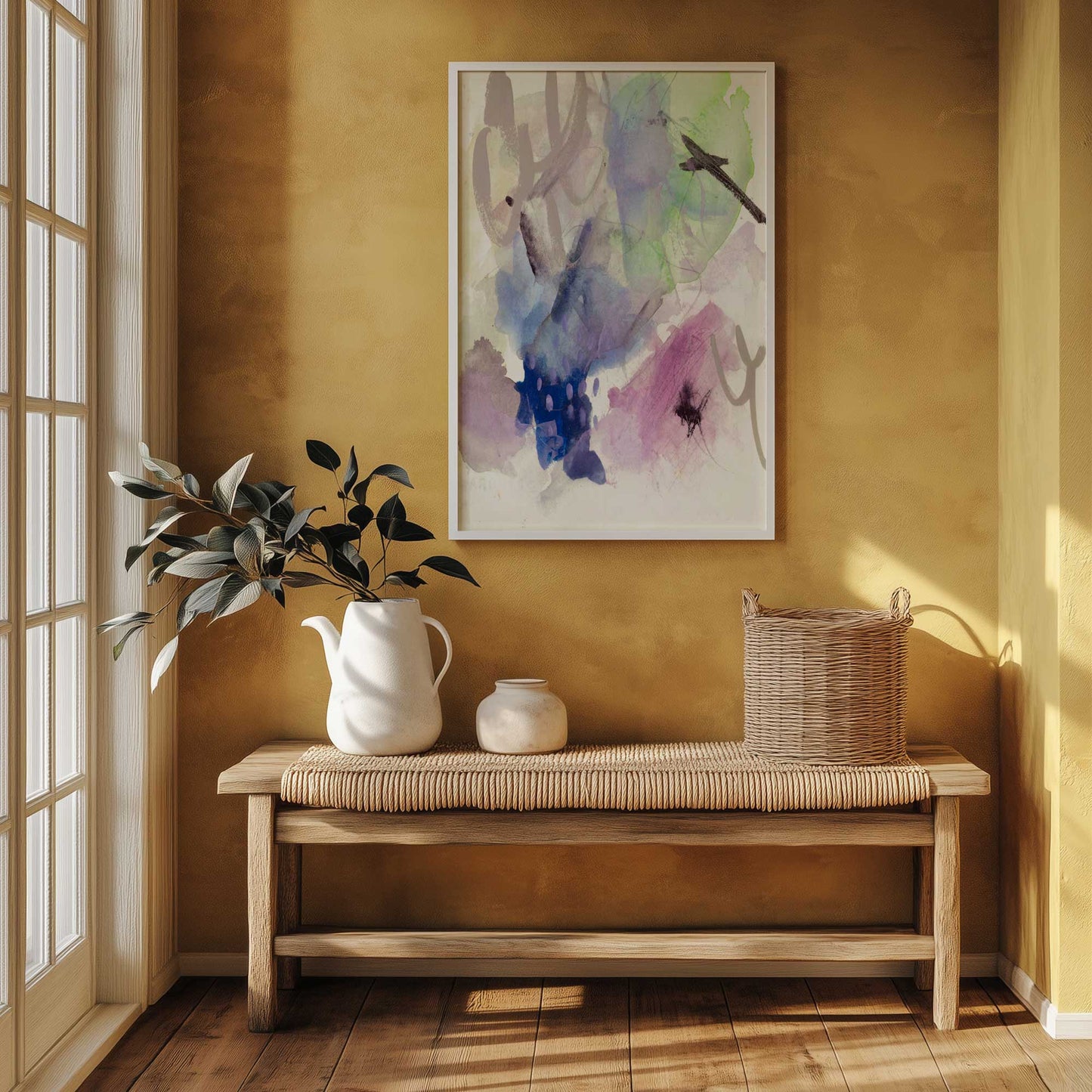 [SPECIAL],[LIFESTYLE], Picture of art hanging in a room