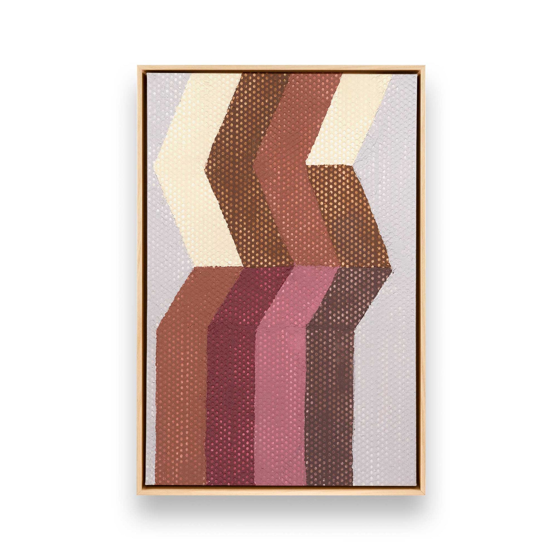 [Color:American Maple], Picture of art in a American Maple frame