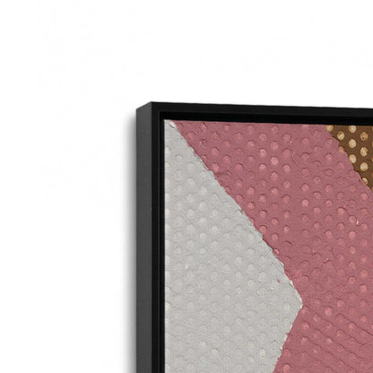 [Color:Satin Black], Picture of art in a Satin Black frame at an angle