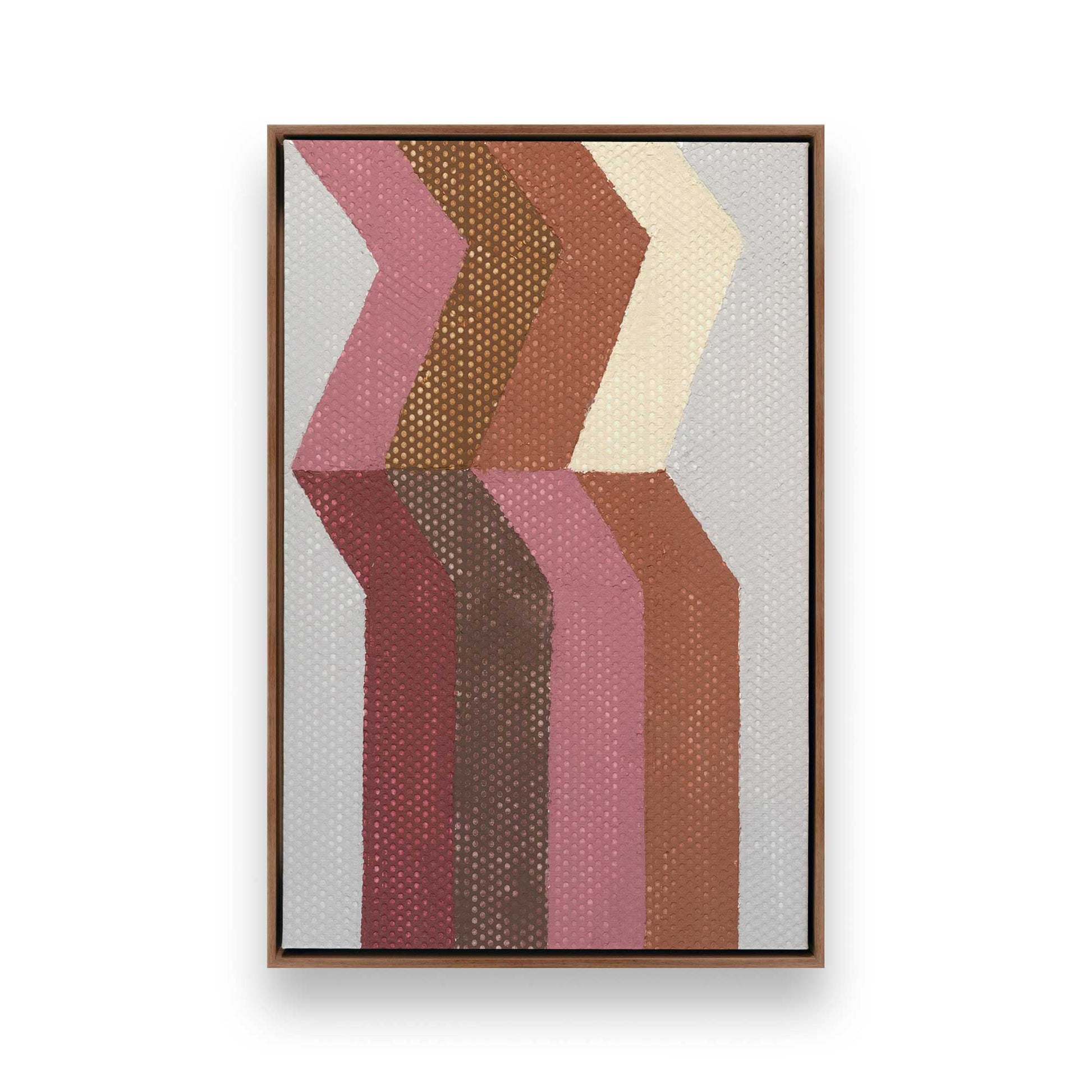 [Color:Walnut], Picture of art in a Walnut frame