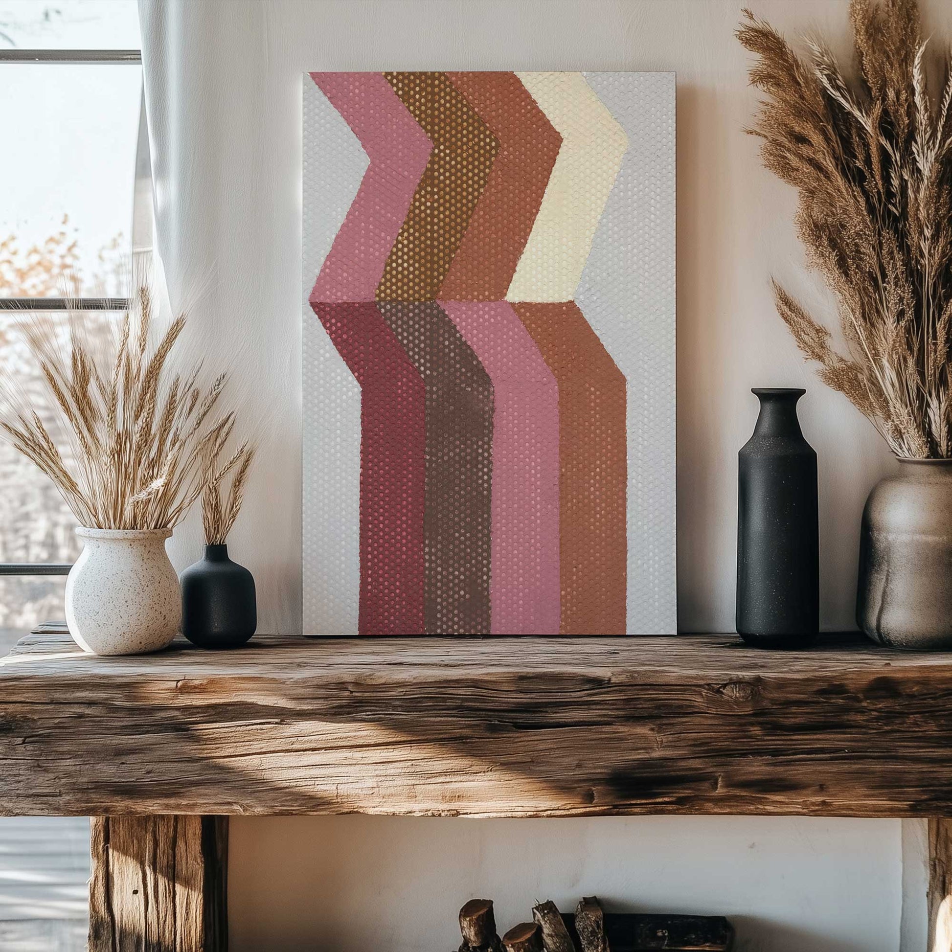 Picture of art in a room