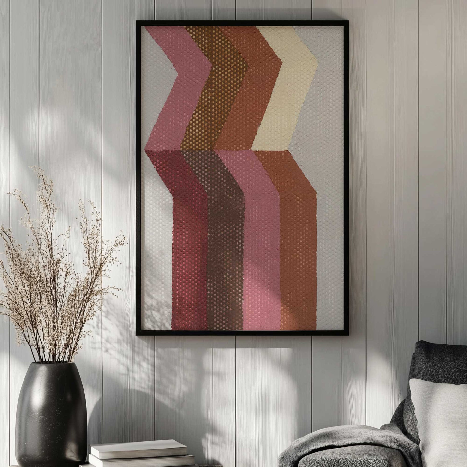 [SPECIAL],[LIFESTYLE], Picture of art hanging in a room