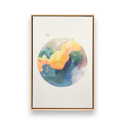 [Color:American Maple], Picture of art in a American Maple frame
