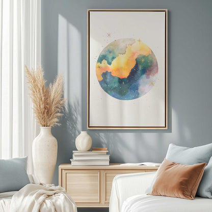 Picture of art in a room