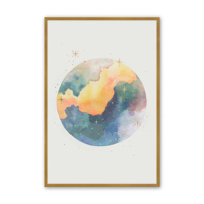 [Color:Polished Gold], Picture of art in a Polished Gold frame