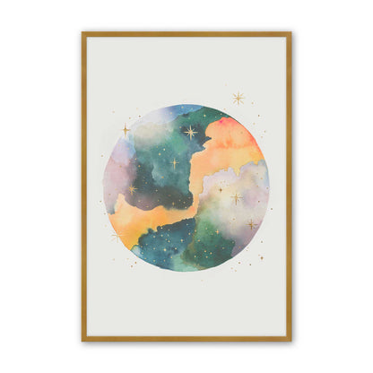 [Color:Polished Gold], Picture of art in a Polished Gold frame