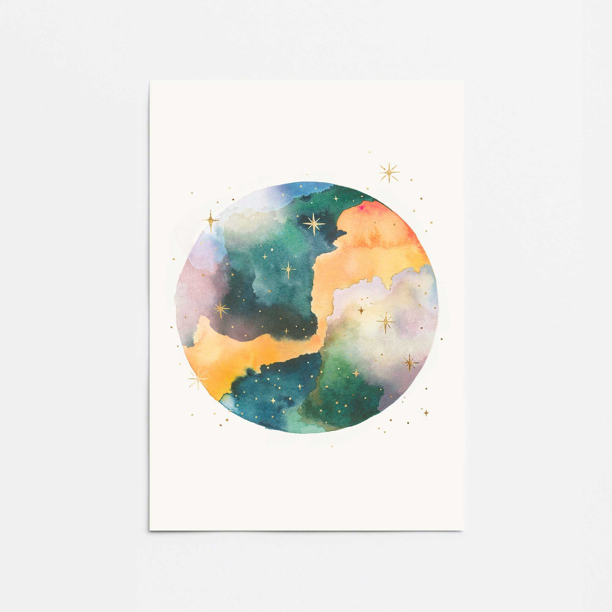 [Color:Rolled Print], Picture of close up of art