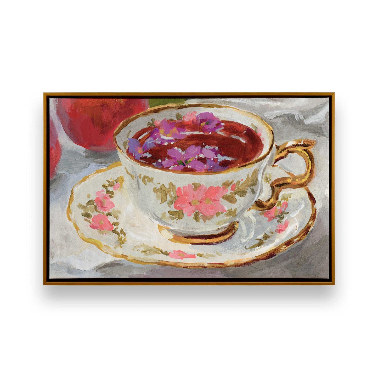 [Color:Polished Gold], Picture of art in a Polished Gold frame